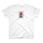 peachykeenの横顔のマリアンヌ　pink  Regular Fit T-Shirt