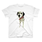 IT DesignのWalk with Dalmatian スタンダードTシャツ