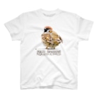 “すずめのおみせ” SUZURI店の東京すずめ（おチリ） T-Shirt