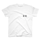 胸筋教の胸筋教Tシャツ（白） Regular Fit T-Shirt