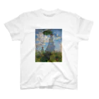 Art Baseのクロード・モネ / 1875 / The Promenade, Woman with a Parasol / Claude Monet スタンダードTシャツ