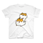 LINEスタンプ販売中ぱんのむにむにハムスター（カラー） スタンダードTシャツ