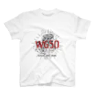 Too fool campers Shop!のW650 ENGINE(黒文字) Regular Fit T-Shirt