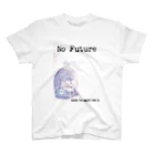 GOD TV MEAT OIL'S brand SUZURI内空中店舗のNo  Future-スカル×鳥かご Regular Fit T-Shirt