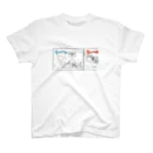 egu shopのsummer swoosh スタンダードTシャツ