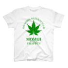 罪多の健全な葉っぱ【緑】 Regular Fit T-Shirt