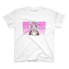 循環性飽食のツインテピンクメイドちゃん Regular Fit T-Shirt