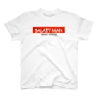 office SANGOLOWのSALARY MAN GINZA TOKYO _RED BOGO スタンダードTシャツ