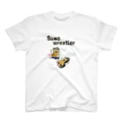 uwotomoのプリント小さめ【Sumo wrestler】 Regular Fit T-Shirt