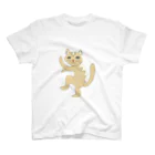 hiroronikiのダンシング猫 スタンダードTシャツ