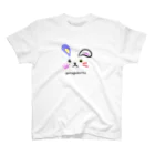 しぃのゆるぐだウサギ（purple） スタンダードTシャツ