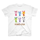 mo=kaのkimo-usa 6color Regular Fit T-Shirt