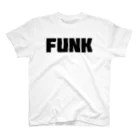 AliviostaのFunk ファンク シンプルBIGロゴ ストリートファッション Regular Fit T-Shirt