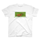 鹿野屋のDear my deer,Please not fear　芝篇 Regular Fit T-Shirt