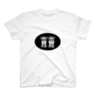 ツバメ堂のふたりの子鬼（楕円） Regular Fit T-Shirt