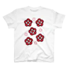 フォーヴァの椿RED スタンダードTシャツ