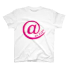 フォーヴァのat sign pink スタンダードTシャツ