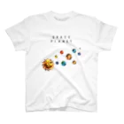 cranes designのSPACE PLANET 宇宙惑星2 スタンダードTシャツ