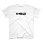 nostagraph_naoのPROGRESS黒 スタンダードTシャツ