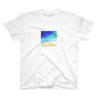 Okinaworld Shopの旅に出かけよう(海色B) スタンダードTシャツ