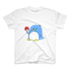 SHIMSHIMPANの暑い日のペンギン スタンダードTシャツ