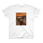 Art Baseのムンク / 叫び / The Scream / Edvard Munch /1893 スタンダードTシャツ