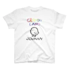 【CRAYON LAND】ひよこのじょにーのCRAYONLAND じょにー スタンダードTシャツ