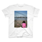 お台場ローズベイデザインの子供の写真とニックネーム入り！ Regular Fit T-Shirt