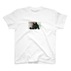 黒猫の住処の黒猫びっくりシリーズ Regular Fit T-Shirt