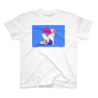 ねこぜもんのTOTEMO SUKI フロントプリント Regular Fit T-Shirt