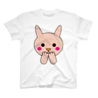 フォーヴァのはにかみうさちゃん スタンダードTシャツ