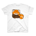 もんもんのレッサーパンダの赤ちゃん スタンダードTシャツ