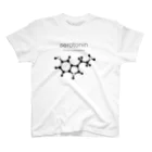 st_drop_laboratoryのセロトニンの化学構造式 Regular Fit T-Shirt