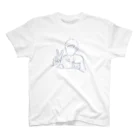 くまさんしょっぷ🐻のねこ と ぬし  スタンダードTシャツ