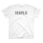 iiipleのiiiple スタンダードTシャツ