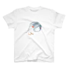 Ariroaの白文鳥くん スタンダードTシャツ