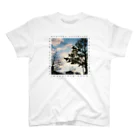 uchu no ko☆の虚弱体質（写真、白） Regular Fit T-Shirt