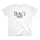 BACI  fashionのBACI_フラワータイポ Regular Fit T-Shirt