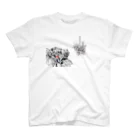 バフンウニの夏と花火と花 Regular Fit T-Shirt