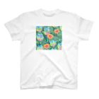 下之下の虹色芝生 Regular Fit T-Shirt