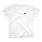 五十島啓人の50　黒 Regular Fit T-Shirt