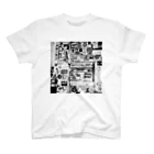 kio photo worksのShibuya wall photo スタンダードTシャツ