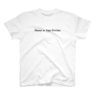 いわフォトのPhoto is Non Fiction.(黒字) スタンダードTシャツ