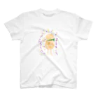 manamanawaruのオレンジワルビロ スタンダードTシャツ