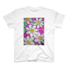 hirakoARTのかわいい花 Regular Fit T-Shirt