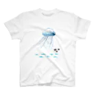 arehatoriの海上クラゲ スタンダードTシャツ