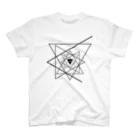 Red Rubber Ballのぐるぐる Triangle Regular Fit T-Shirt