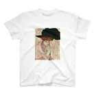 Art Baseのグスタフ・クリムト / 1910 / The Black Feather Hat / Gustav Klimt スタンダードTシャツ