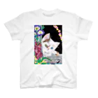 inko_girlfriendのBIRTHDAY WEEK CAT スタンダードTシャツ