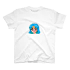 美味い安い早いのおんなのこ(みずいろ) スタンダードTシャツ